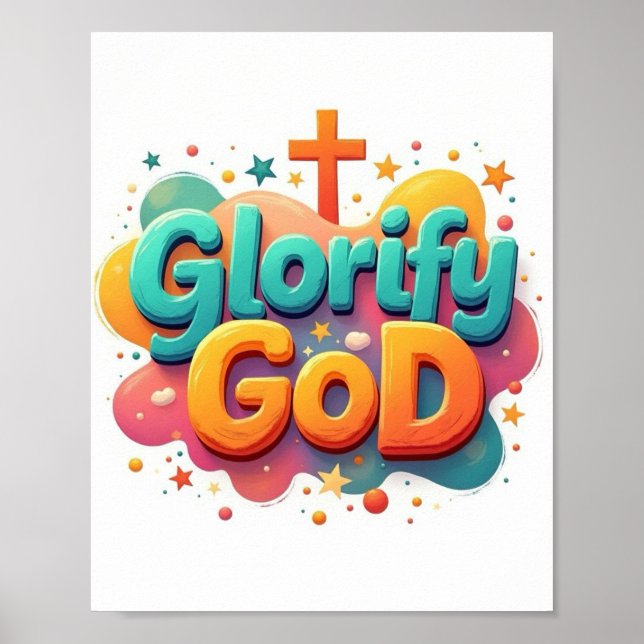 Affiche Glorifier Dieu (Devant)