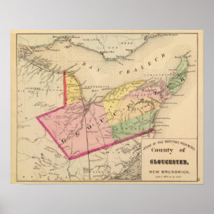 Affiche Gloucester Co., NB