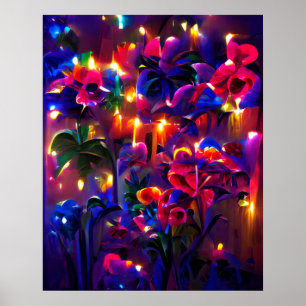 Affiche "Glow in the dark #1"