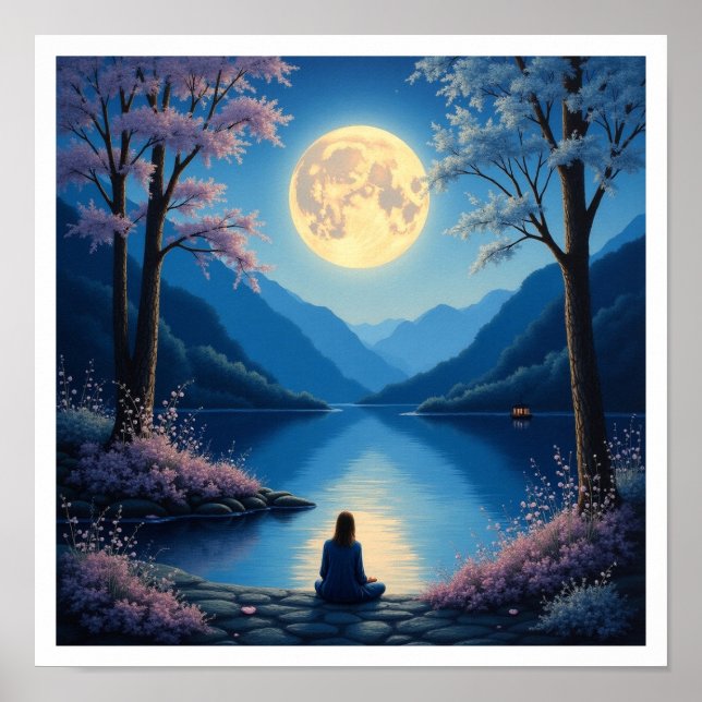 Affiche Glow-In-The-Dark Acrylic Paintings! 🎨🌟  (Devant)