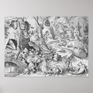 Affiche Gluttony (Gula), Les Sept Péchés Mortels