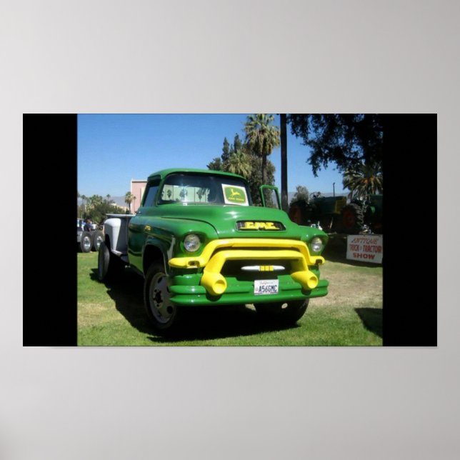 affiche GMC des camions (Devant)