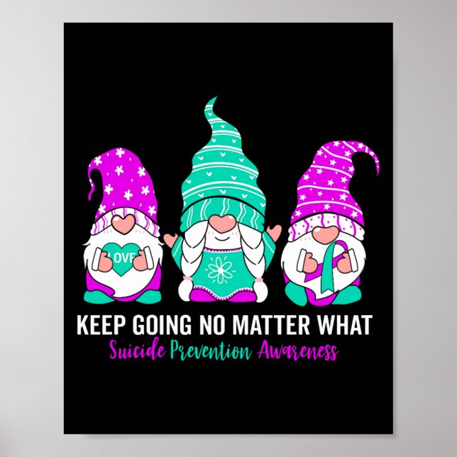 Affiche Gnome de sensibilisation à la prévention et à la s (Devant)