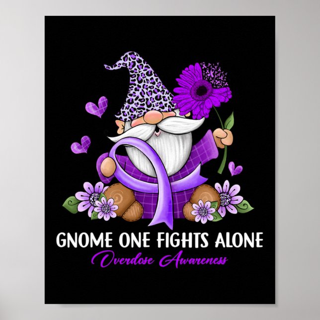 Affiche Gnome One combat seul la sensibilisation à la surd (Devant)