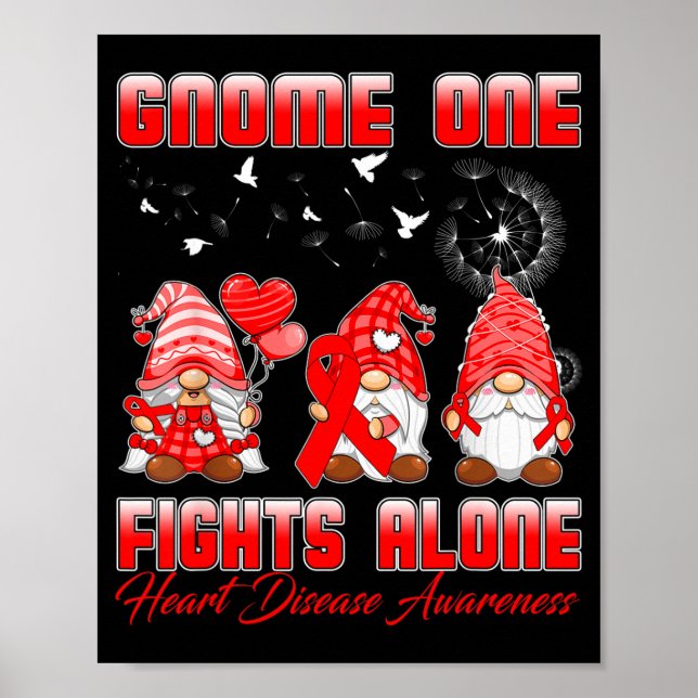 Affiche Gnome One se bat seul Maladie cardiaque de l'amant (Devant)