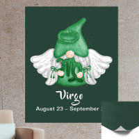 Gnome Virgo Astrologie Signal Angel 40" x 50" Post
