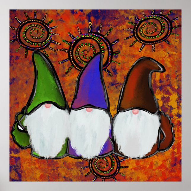 AFFICHE GNOMES (Devant)