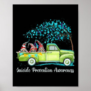 Affiche Gnomes - Camion Prévention du suicide Sensibilisat