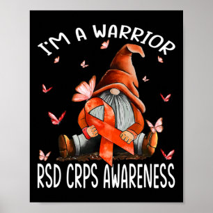 Affiche Gnomes I'm A Warrior Rsd Crps Sensibilisation Papi