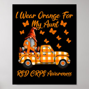Affiche Gnomes Je Porte Orange Pour Ma Tante Rsd Crps Laur