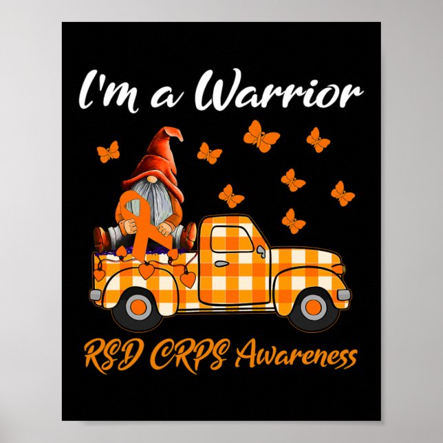 Affiche Gnomes Je suis un guerrier Rsd Crps sensibilisatio (Devant)
