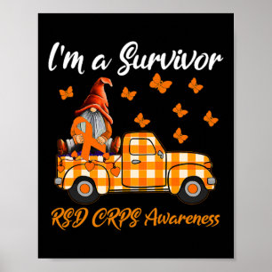 Affiche Gnomes Je suis un survivant Rsd Crps sensibilisati