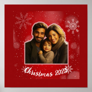 Affiche Gnomes Noël Personnaliser le fond de photo