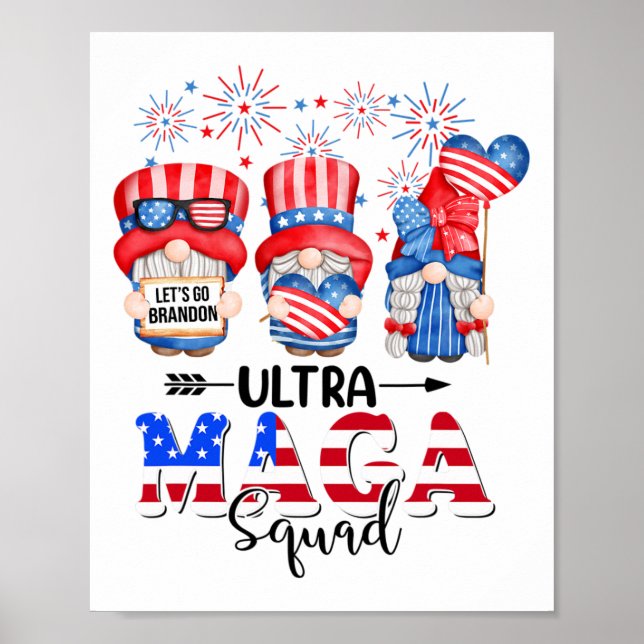 Affiche Gnomes Ultra Mega Squad 4 juillet Ultra Me (Devant)