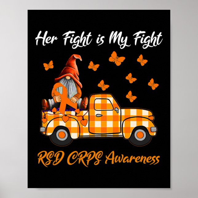 Affiche Gnomher Son Combat Est Mon Combat Rsd Crps Sensibi (Devant)