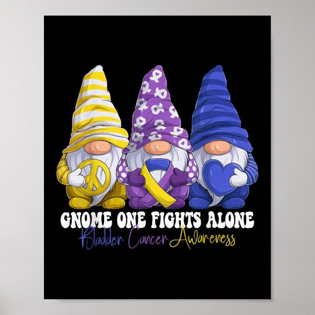 Affiche Gnomies amusantes Vessie Mois de sensibilisation a (Devant)