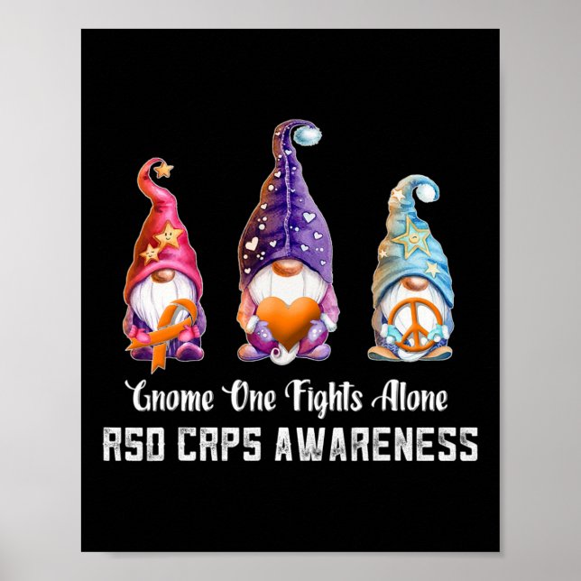 Affiche Gnomone Personne ne combat la SSR sensibilisation  (Devant)