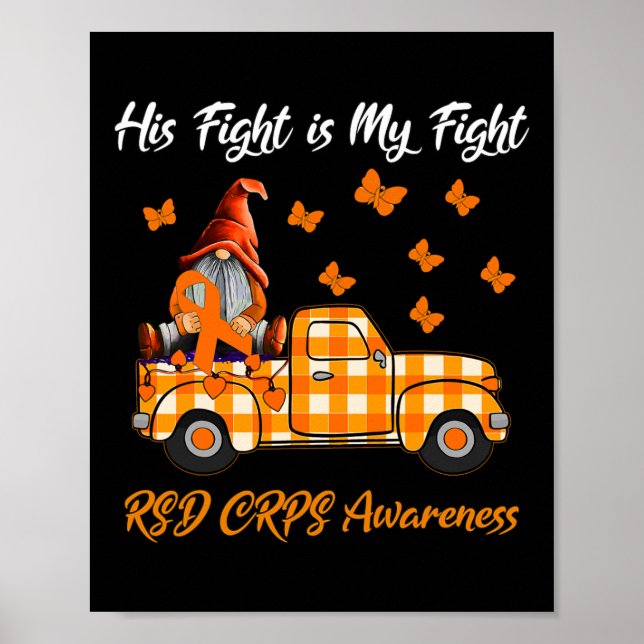 Affiche GnomSon Combat Est Mon Combat Rsd Crps Sensibilisa (Devant)