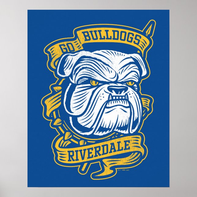 Affiche Go Bulldogs - Riverdale Mascot Banner (Devant)