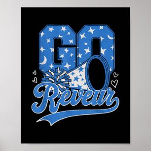 Affiche Go Reveur Dreamer _ Mignonne Pom-pom girl School S