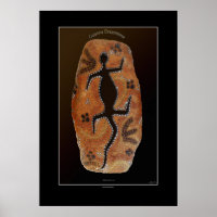 Goanna Dreamtime Art aborigène
