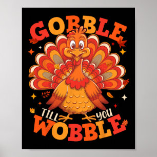Affiche Gobble jusqu'à ce que vous tourbillonnez la Turqui