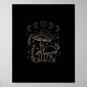 Affiche Goblincore Esthétique Académie Cottagecore Champig
