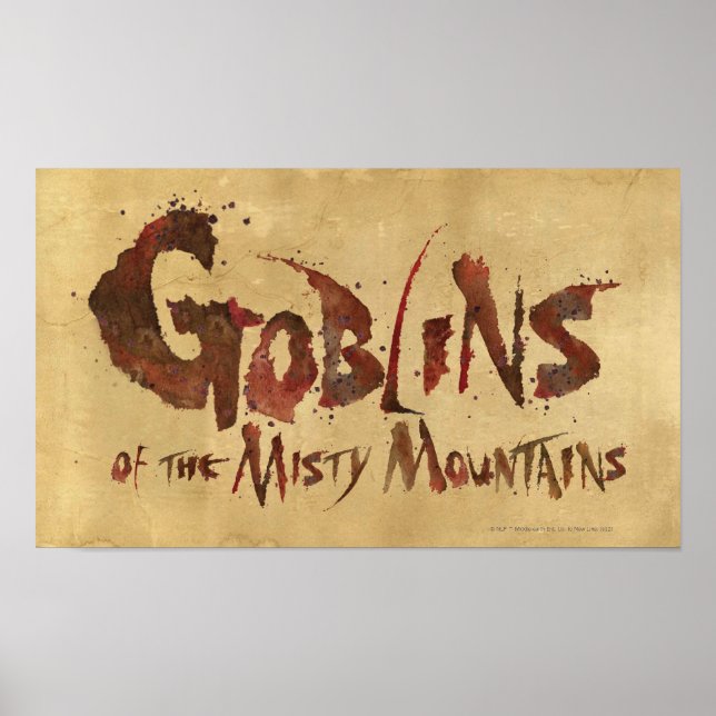 Affiche Goblins des montagnes Misty (Devant)