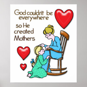 Affiche God Created Mothers