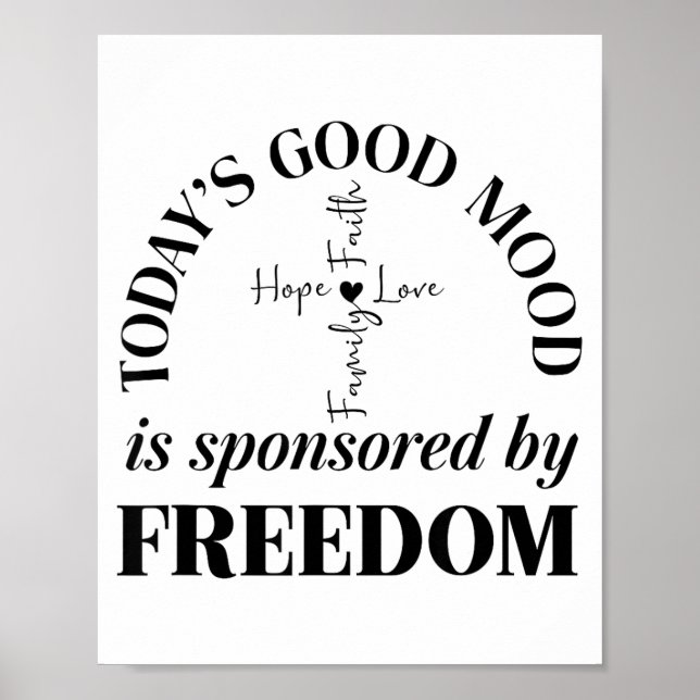 Affiche God Family Country Dom Faith Dom Family Love Cross (Devant)