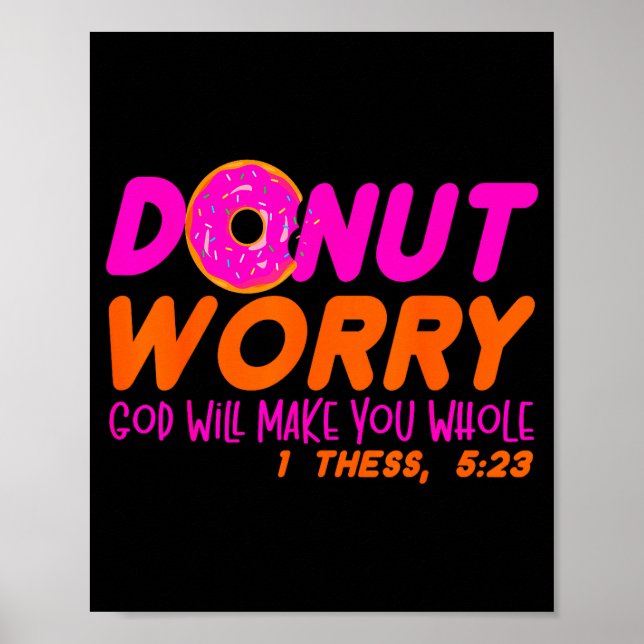 Affiche God Will Make You Whole Funny Men Women Jesus Doug (Devant)