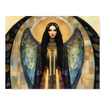 Goddess Lilith Dark Rainbow Mosaic Peinture