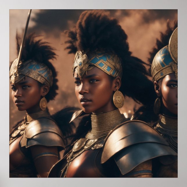 AFFICHE GODDESS WARRIOR (Devant)