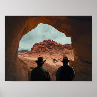 Affiche Gods Boots found in desert.