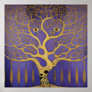 Affiche Gogh, Art impressionniste, Gustav Klimt, Art Klimt