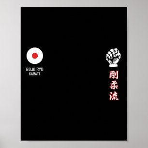 Affiche Goju Ryu Karate