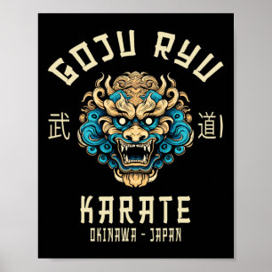 Affiche Goju Ryu Martial Arts Clothing Co. Goju Ryu Karate