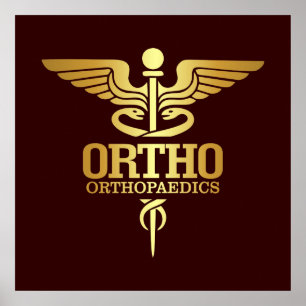 Affiche Gold Caduceus (ORTHO)
