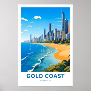 Affiche Gold Coast Australia