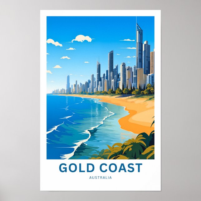Affiche Gold Coast Australia