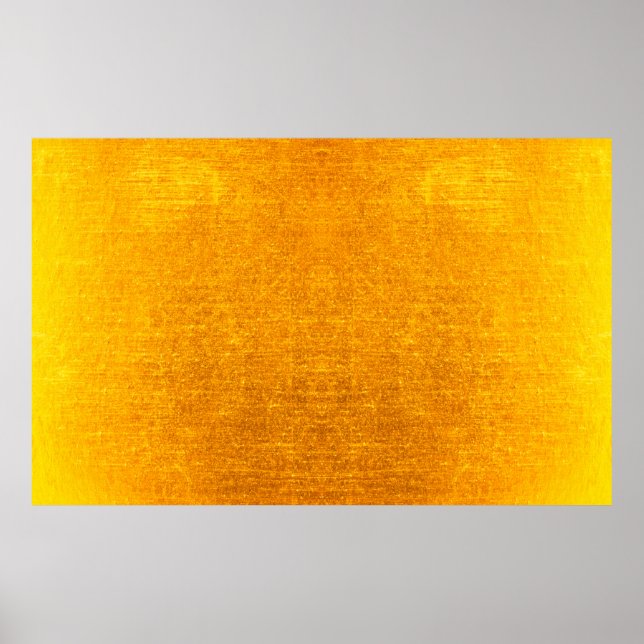 Affiche Gold metal brushed background or texture of brushe (Devant)
