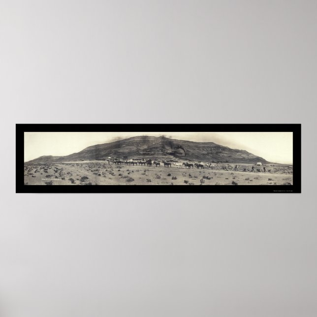 Affiche Gold Mining Mill NV Photo 1908 (Devant)