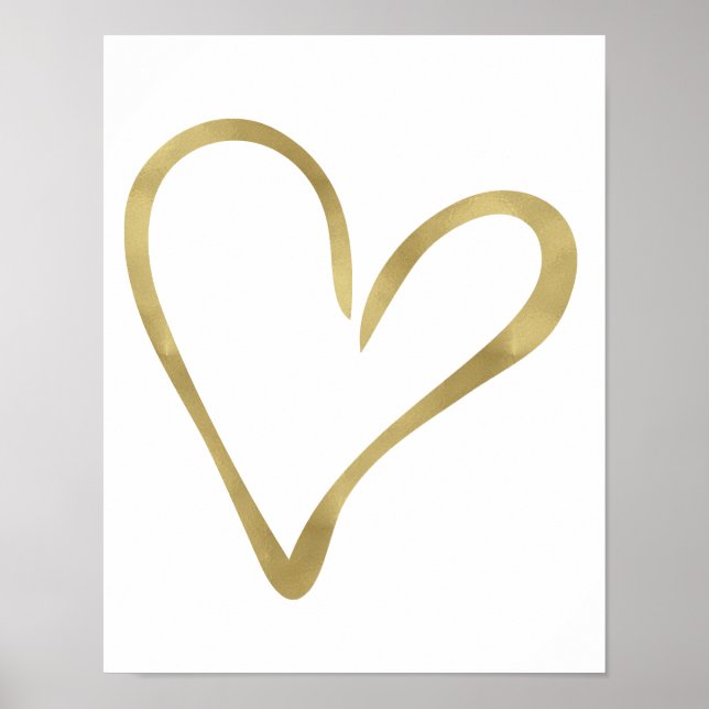 Affiche Gold Open Heart II (Devant)