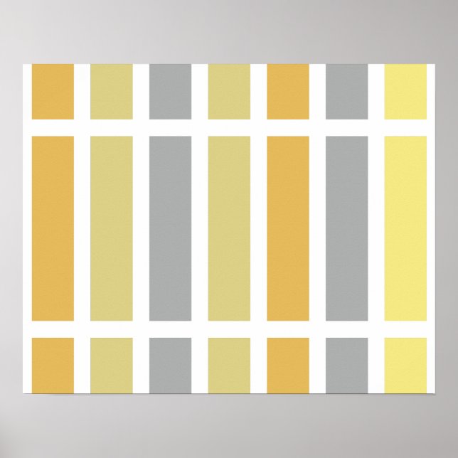 Affiche Gold Silver Bronze Metal Hues (Devant)