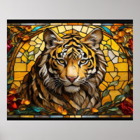 *~* Gold TIGER 5:4 AP68 Imaginaire en verre