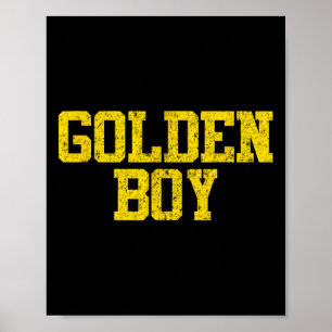 Affiche Golden Boy Good Luck Charm Bysketbyll Fortune
