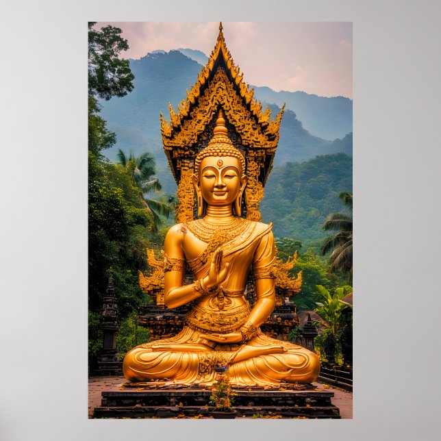 Affiche Golden Dhamma in the Northern Hills (Devant)