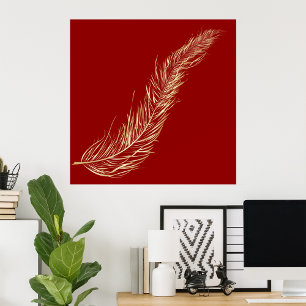 Affiche Golden Feather