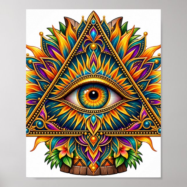Affiche Golden Fern Eye (Devant)