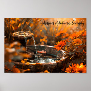 Affiche Golden Garden Splendor